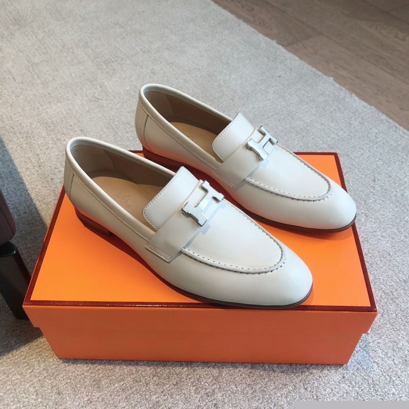 H**mes leather shoes